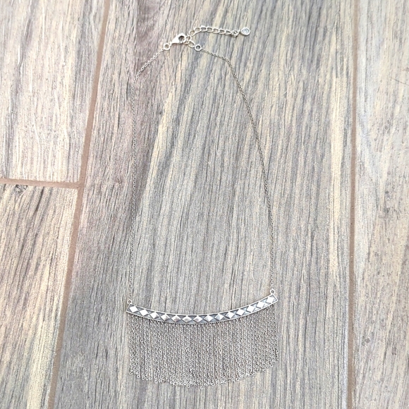 Silpada diamond fringe necklace - Picture 4 of 8